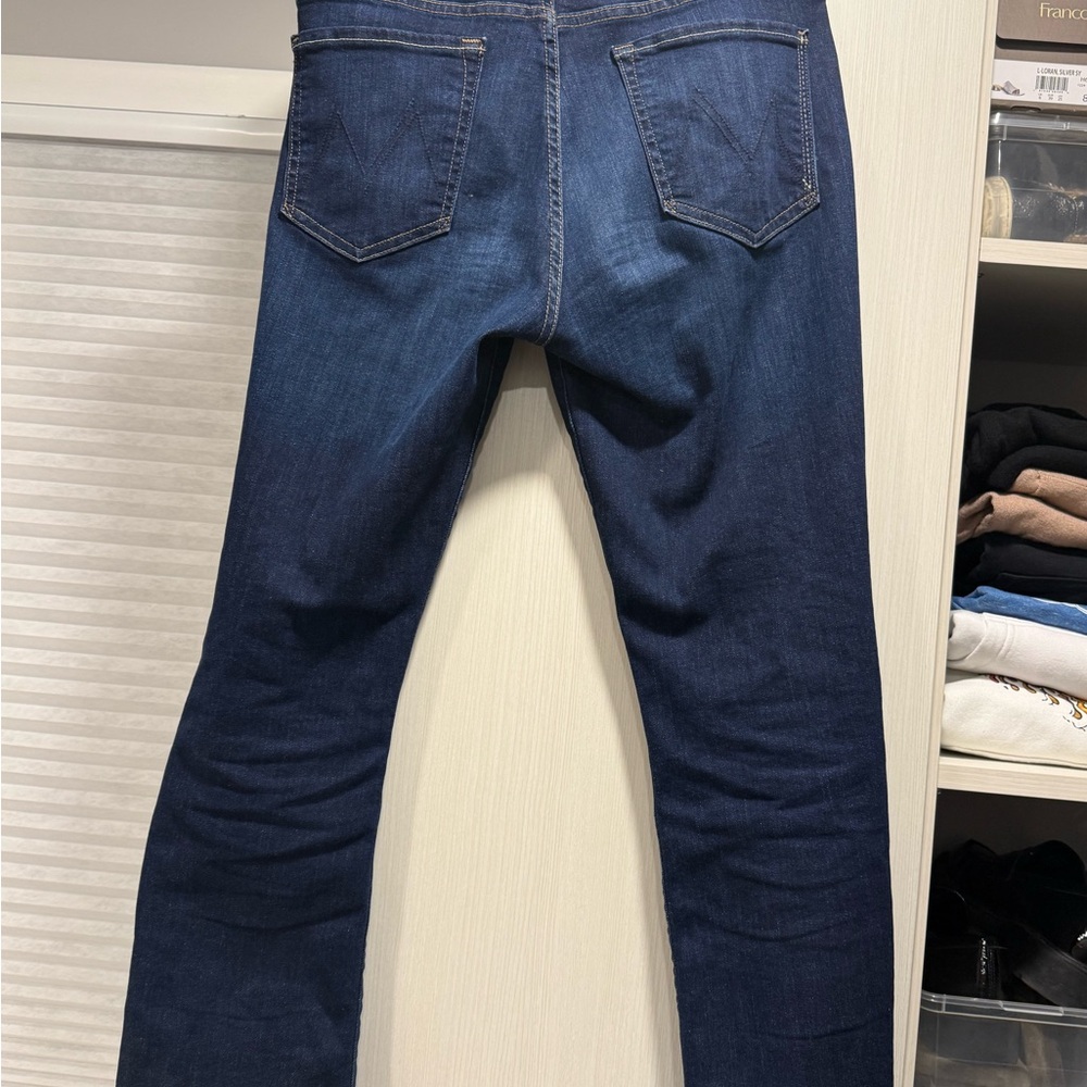 MOTHER Men's Deep Blue Slim Jeans